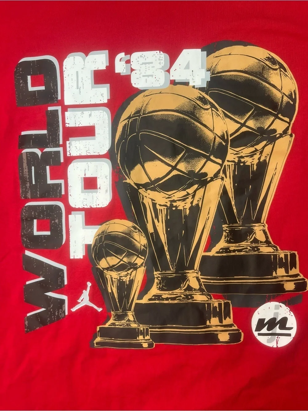 Sz Various Jordan Red World Tour Trophy Graphic